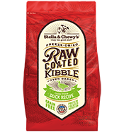 STELLA & CHEWY'S DOG RAW COATED DUCK 22LB