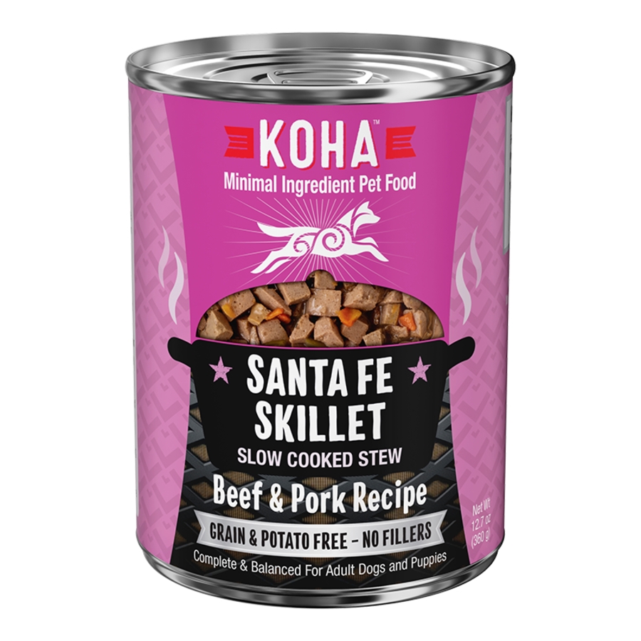 KOHA DOG GRAIN FREE SANTA FE STEW 12.7OZ CAN CASE OF 12