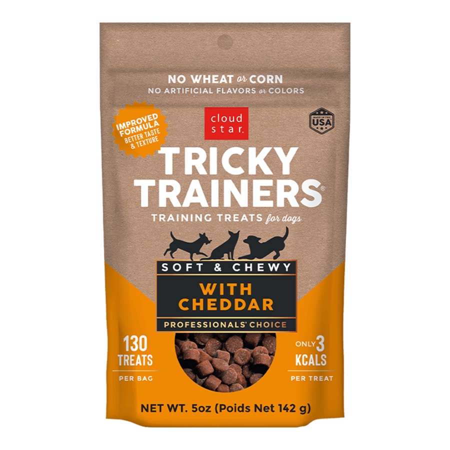CLOUD STAR DOG TRICKY TRAINER CHEWY CHEDDAR CHEESE 5OZ