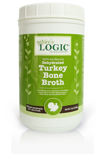 NATURE'S LOGIC DOG DEHYDRATED TURKEY BONE BROTH 6OZ