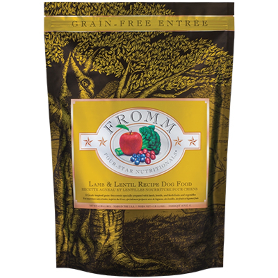 FROMM DOG 4STAR LAMB LENTIL 4LBS