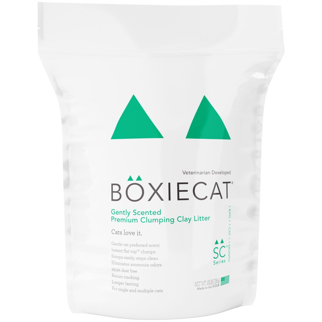 BOXIECAT GENTLY SCENTED PREMIUM LITTER 16LBS