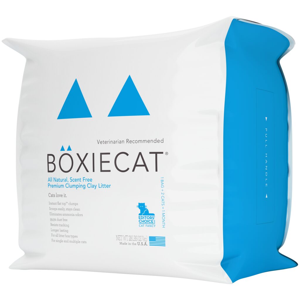 BOXIECAT SCENT FREE PREMIUM LITTER 28LBS