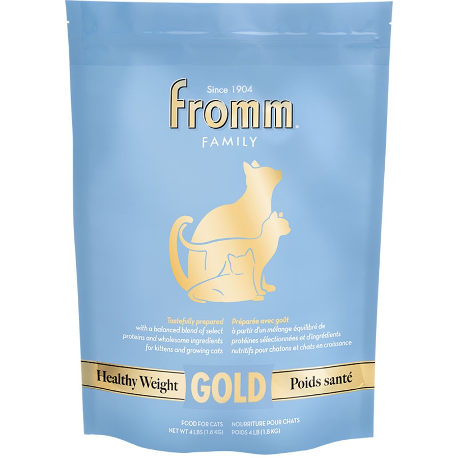 FROMM CAT GOLD HEALTHY WEIGHT 4LBS
