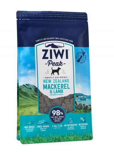 ZIWI PEAK DOG AIR DRIED MAKEREL & LAMB 16OZ