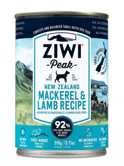 ZIWI PEAK DOG MAKEREL & LAMB 13.75OZ