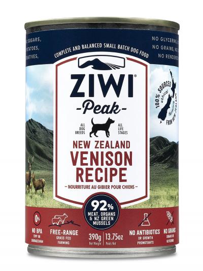 ZIWI PEAK DOG VENISON 13.75OZ