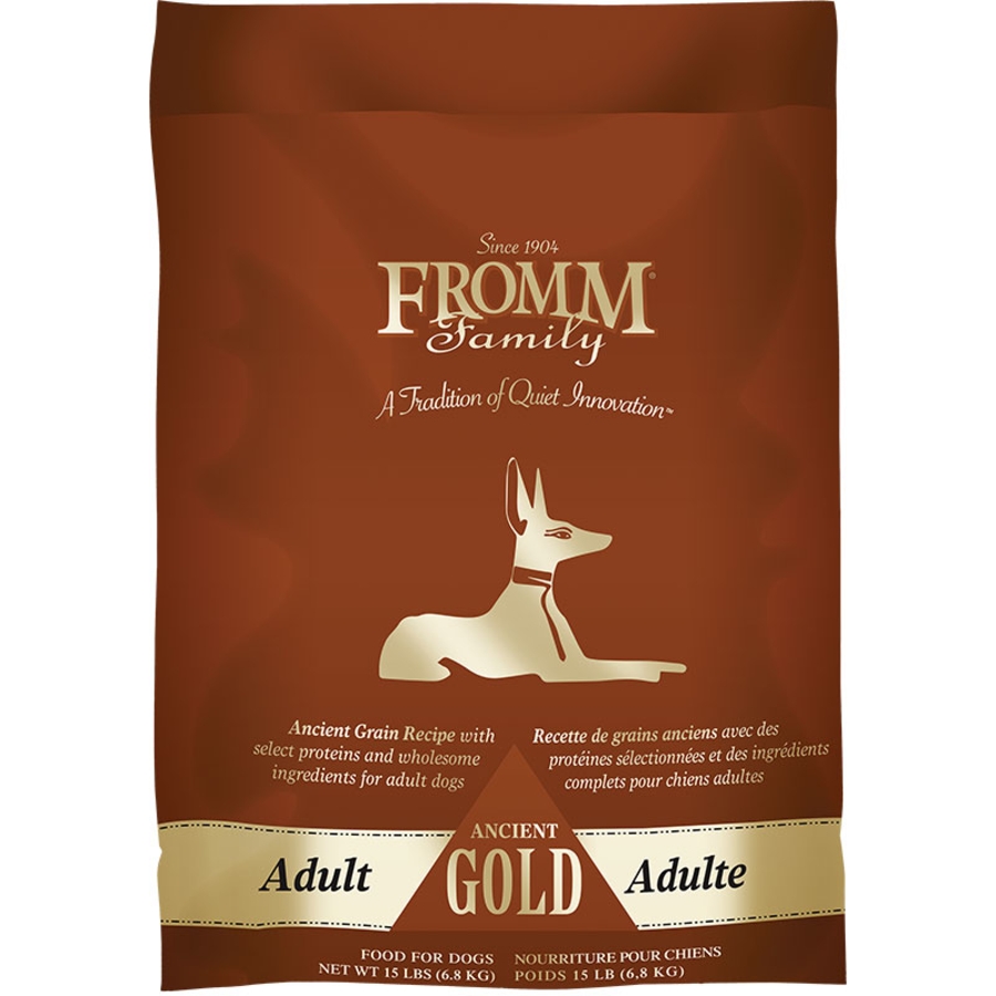 FROMM DOG GOLD ANCIENT GRAIN 15LBS
