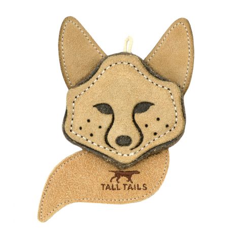 TALL TAILS DOG SCRAPPY CRITTER LEATHER FOX 4 INCHES