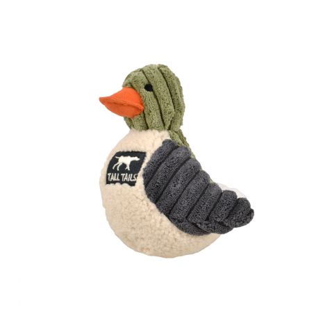 TALL TAILS DOG SQUEAKER DUCKLING SAGE 5 INCHES