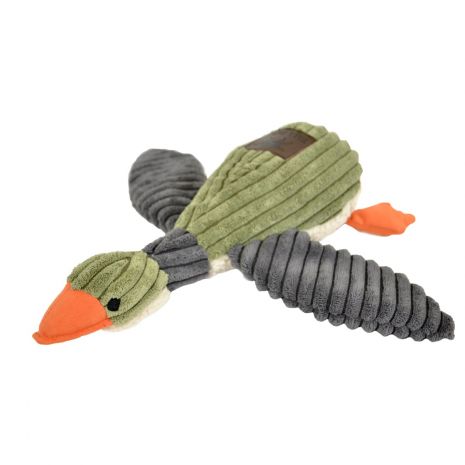 TALL TAILS DOG SQUEAKER DUCK SAGE 12 INCHES