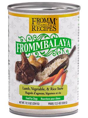 FROMM DOG FROMMBALAYA LAMB VEGETABLE & RICE STEW 12.5OZ CAN CASE OF 12 CANS