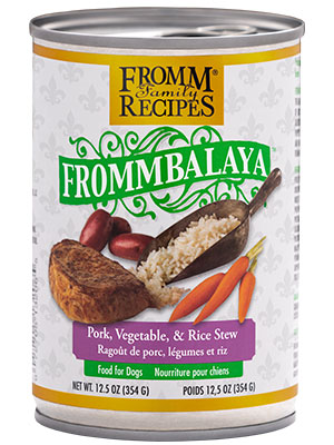 FROMM DOG FROMMBALAYA PORK VEGETABLE & RICE STEW 12.5OZ CAN CASE OF 12 CANS