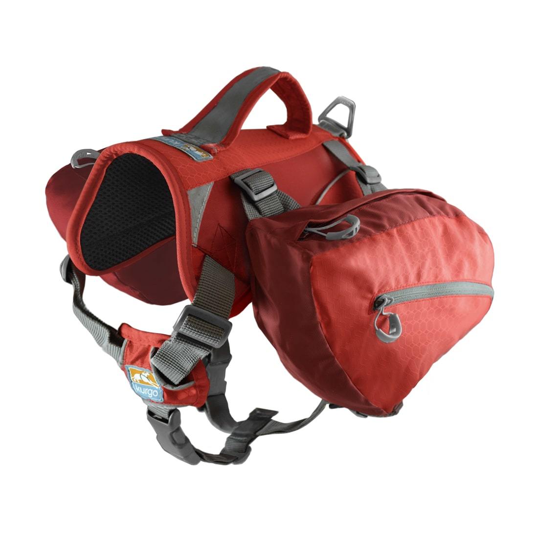KURGO DOG BAXTER BACKPACK BARN RED