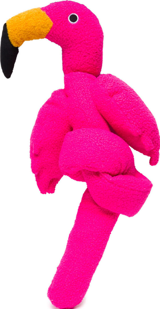 FABDOG TWISTY FLAMINGO