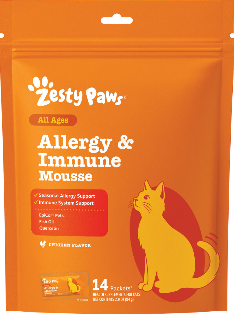 ZESTY PAWS CAT MOUSSE ALLERGY & IMMUNITY