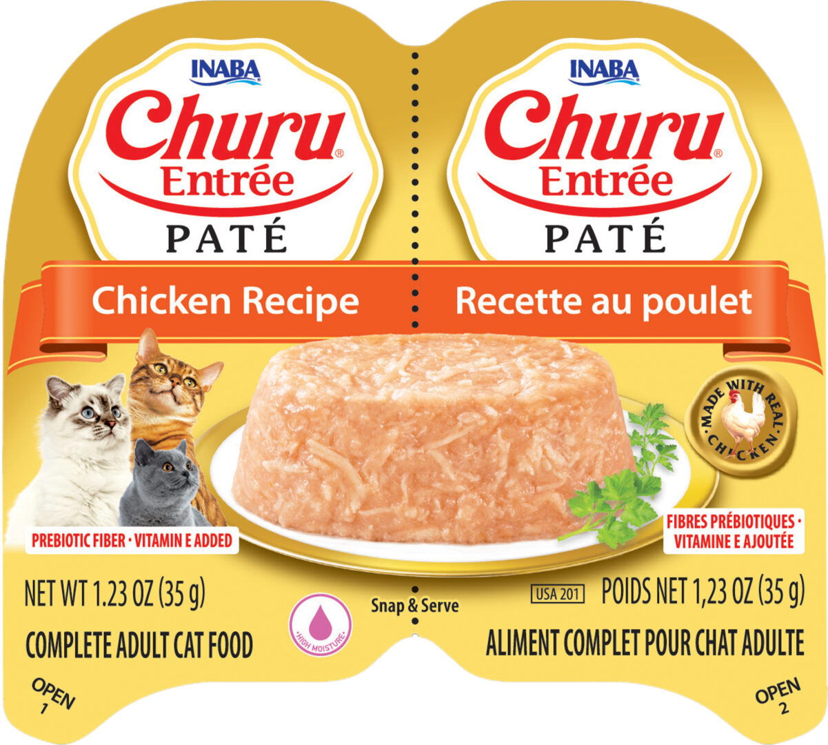 INABA CHURU ENTREE PATE CAT FOOD