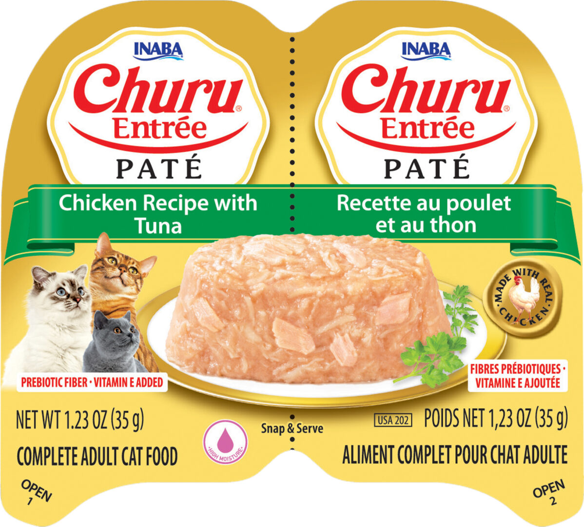 INABA CHURU ENTREE PATE CAT FOOD