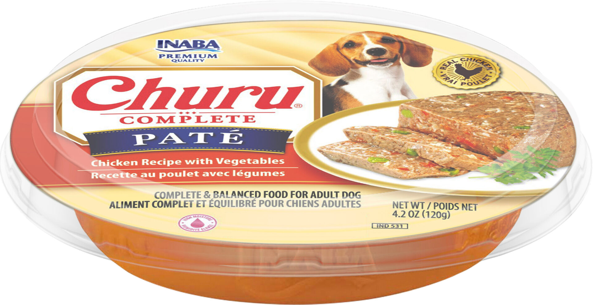 INABA CHURU COMPLETE PATE DOG FOOD