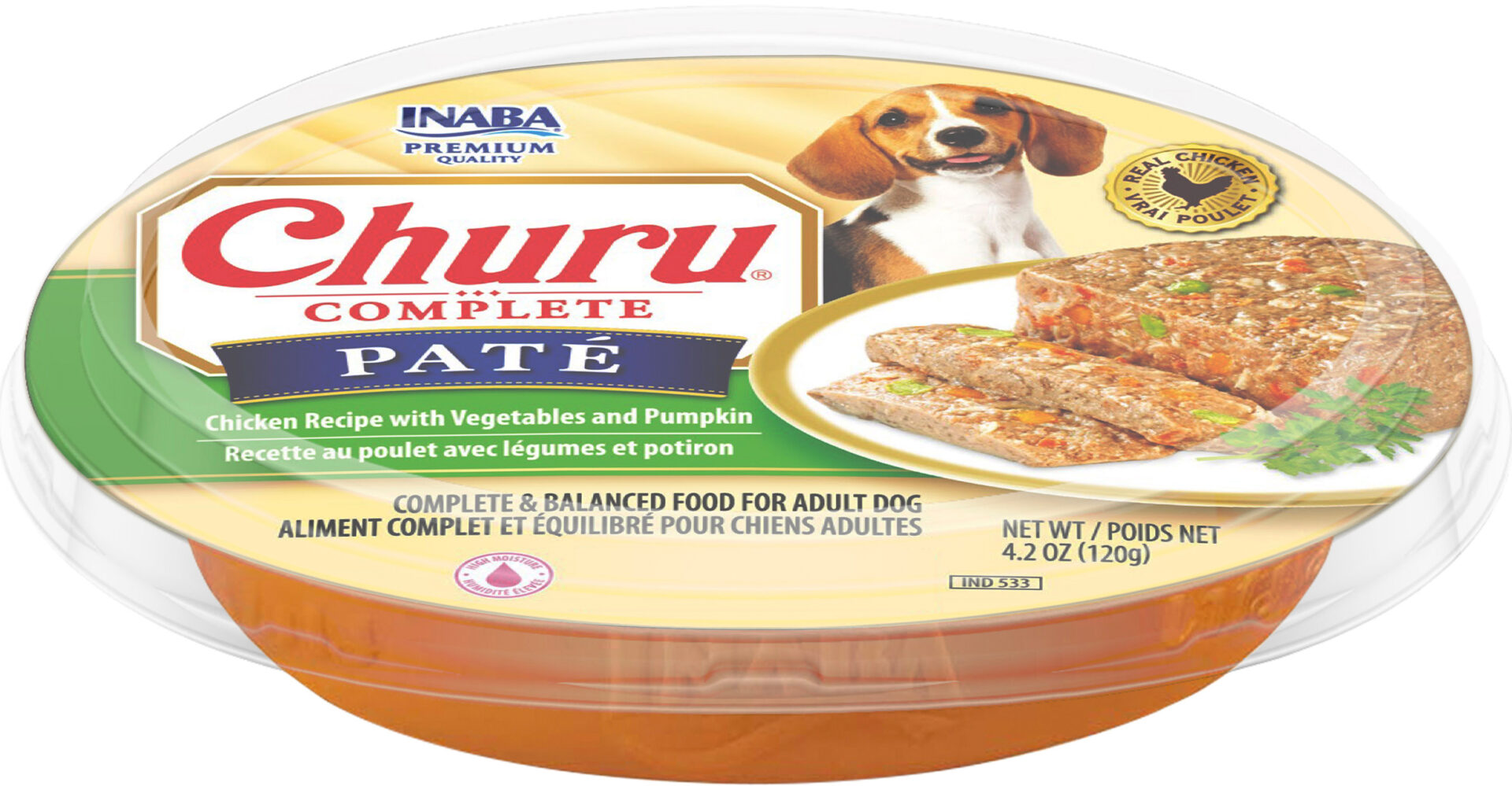 INABA CHURU COMPLETE PATE DOG FOOD