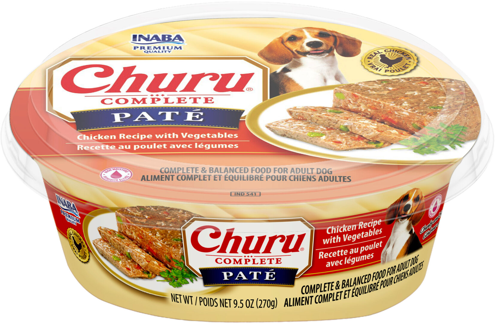 INABA CHURU COMPLETE PATE DOG FOOD