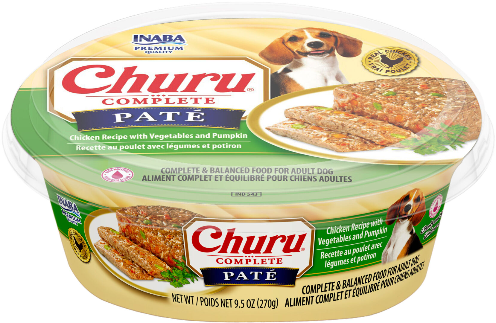 INABA CHURU COMPLETE PATE DOG FOOD