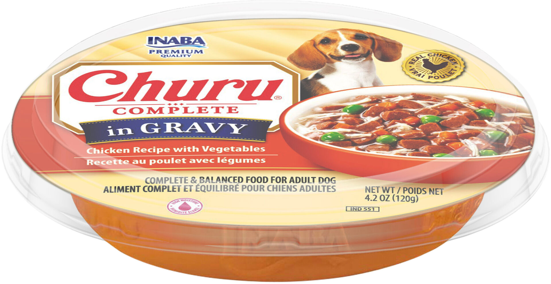 INABA CHURU COMPLETE GRAVY DOG FOOD