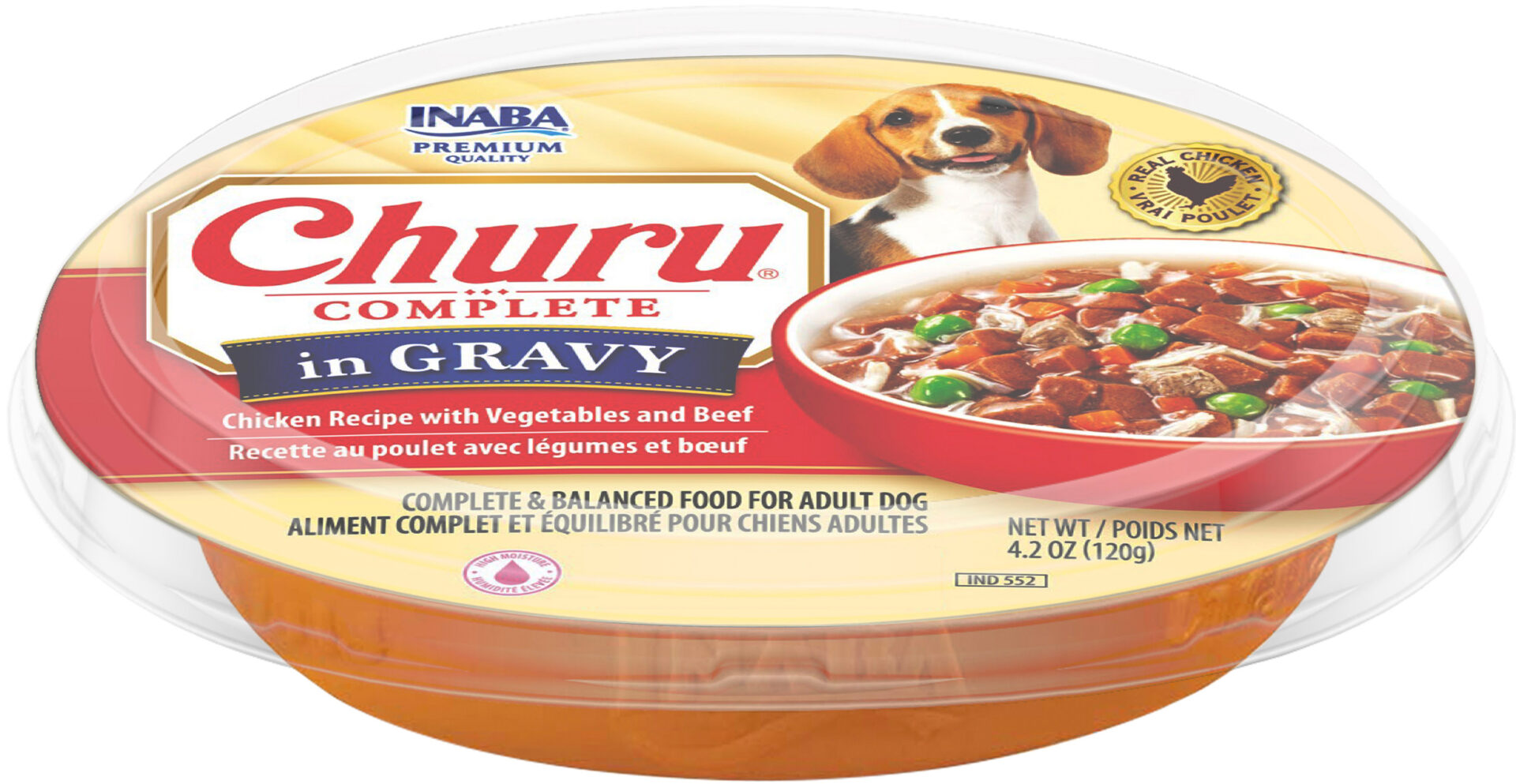 INABA CHURU COMPLETE GRAVY DOG FOOD