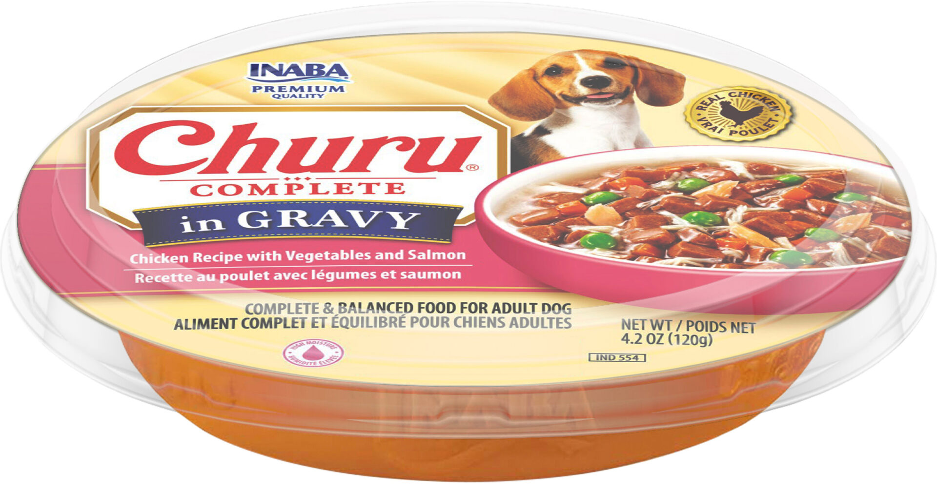 INABA CHURU COMPLETE GRAVY DOG FOOD
