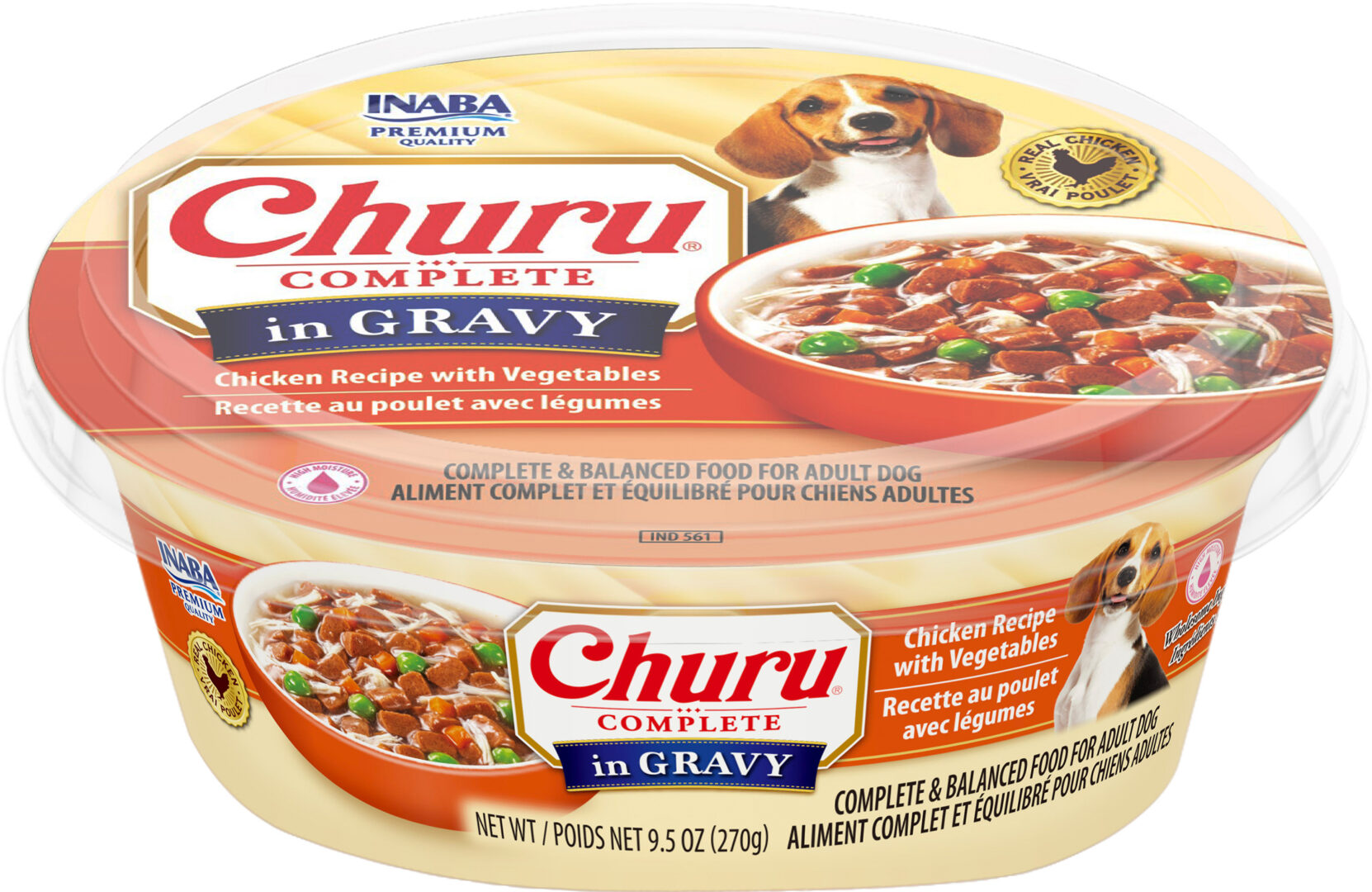 INABA CHURU COMPLETE GRAVY DOG FOOD