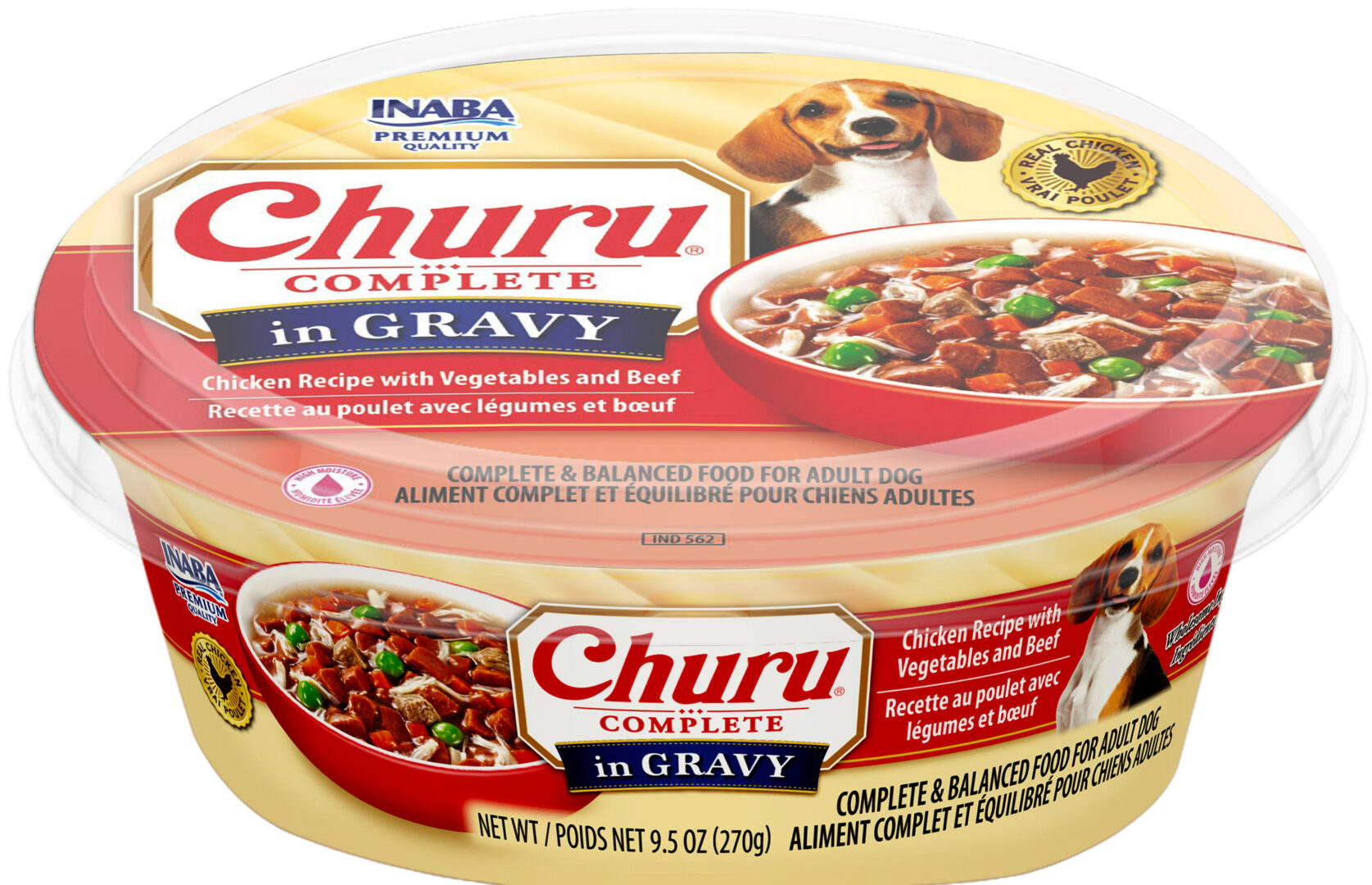 INABA CHURU COMPLETE GRAVY DOG FOOD