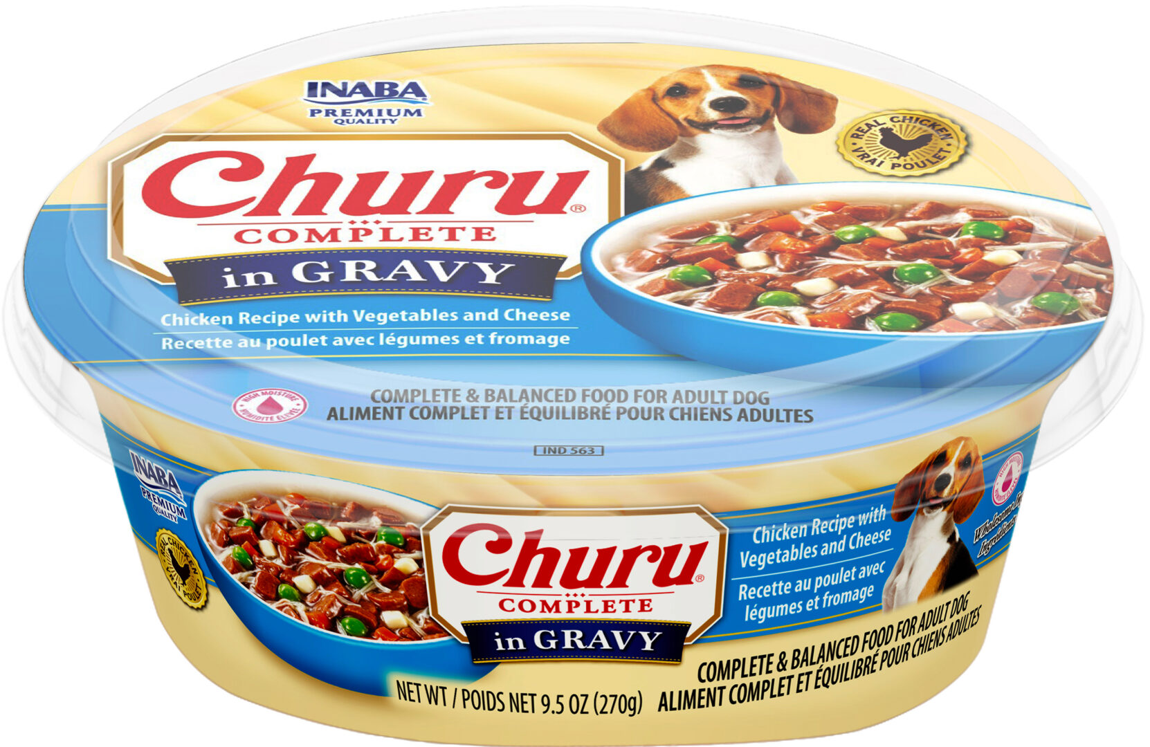 INABA CHURU COMPLETE GRAVY DOG FOOD