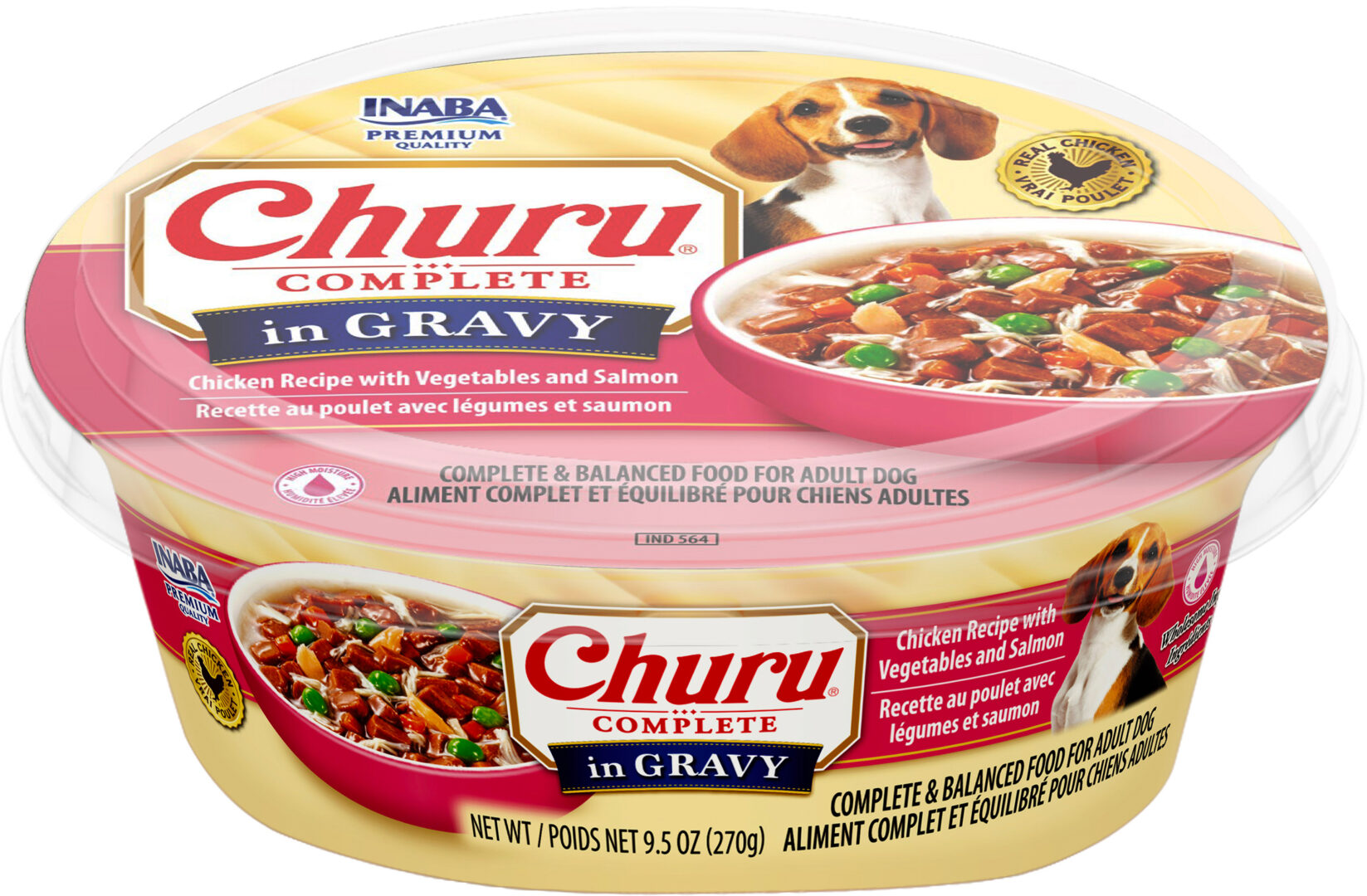 INABA CHURU COMPLETE GRAVY DOG FOOD