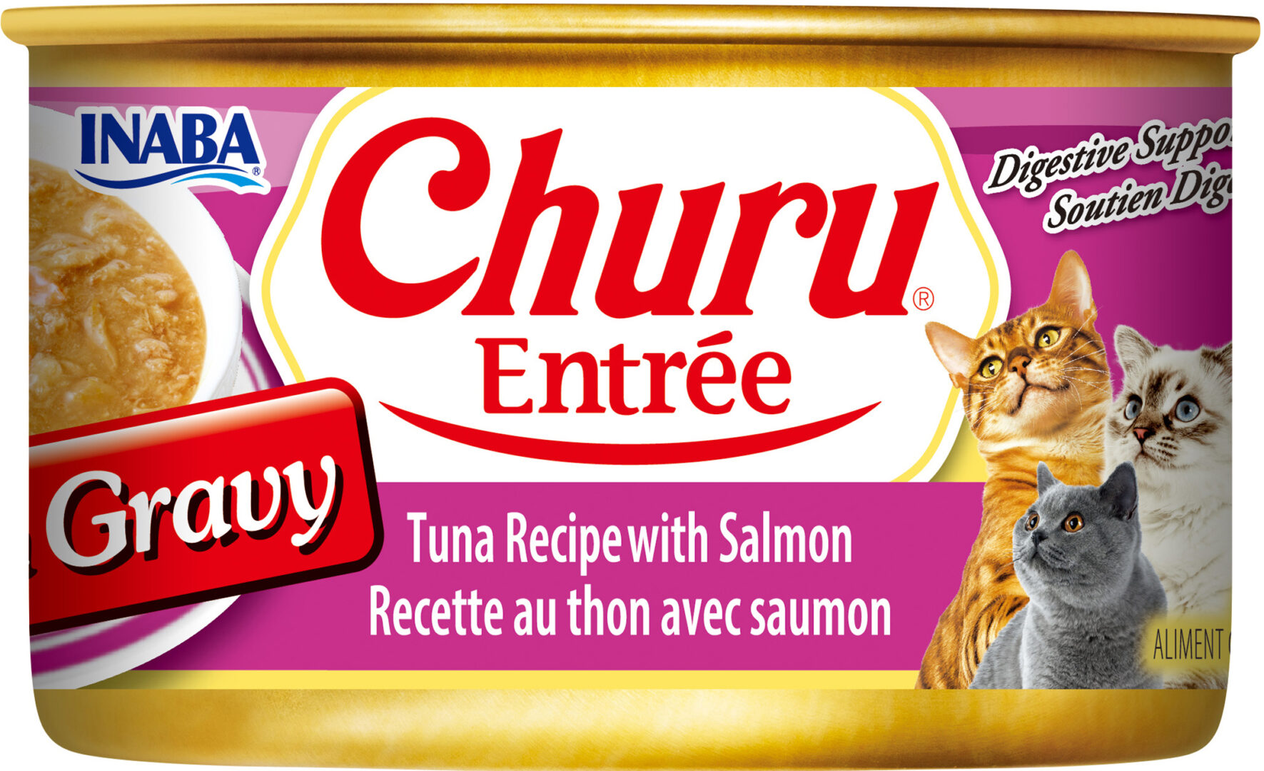 INABA CHURU ENTREE IN GRAVY CAT FOOD