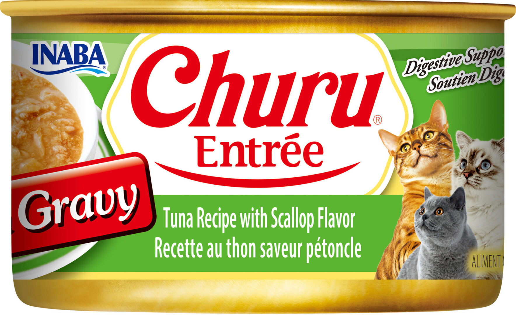 INABA CHURU ENTREE IN GRAVY CAT FOOD