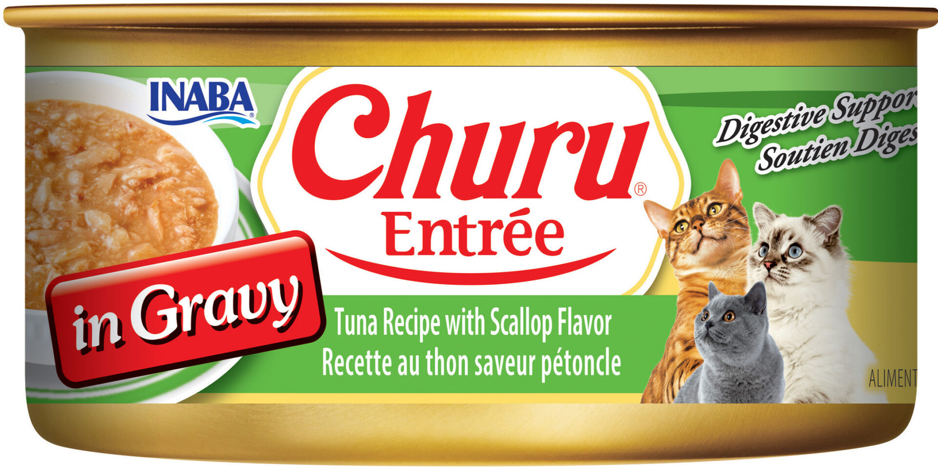INABA CHURU ENTREE IN GRAVY CAT FOOD