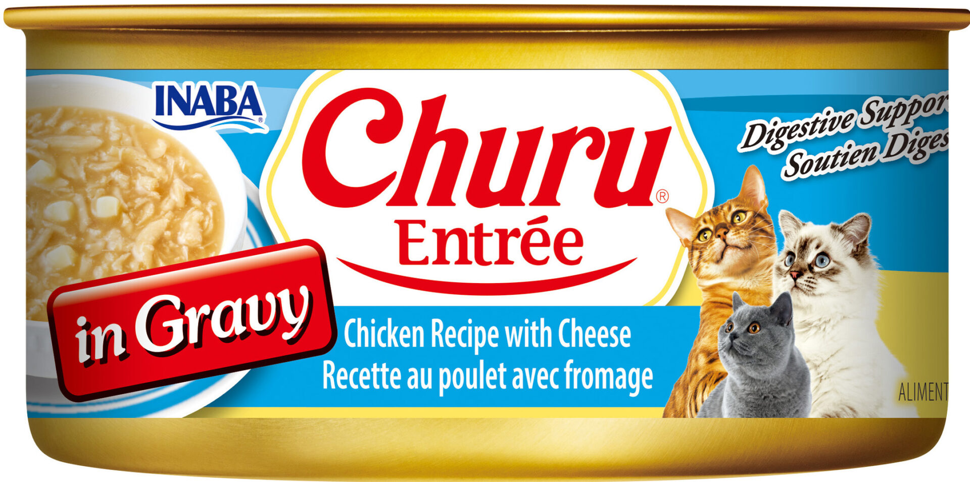 INABA CHURU ENTREE IN GRAVY CAT FOOD
