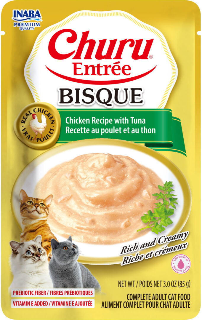 INABA CHURU ENTREE BISQUE CAT FOOD