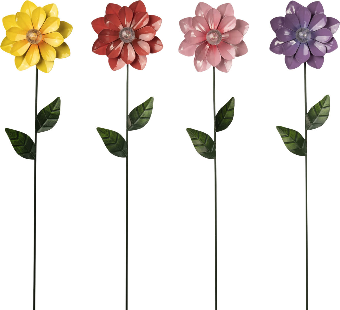 MOONRAYS SOLAR FLOWER STICK LIGHT W/ACRYLIC BALL