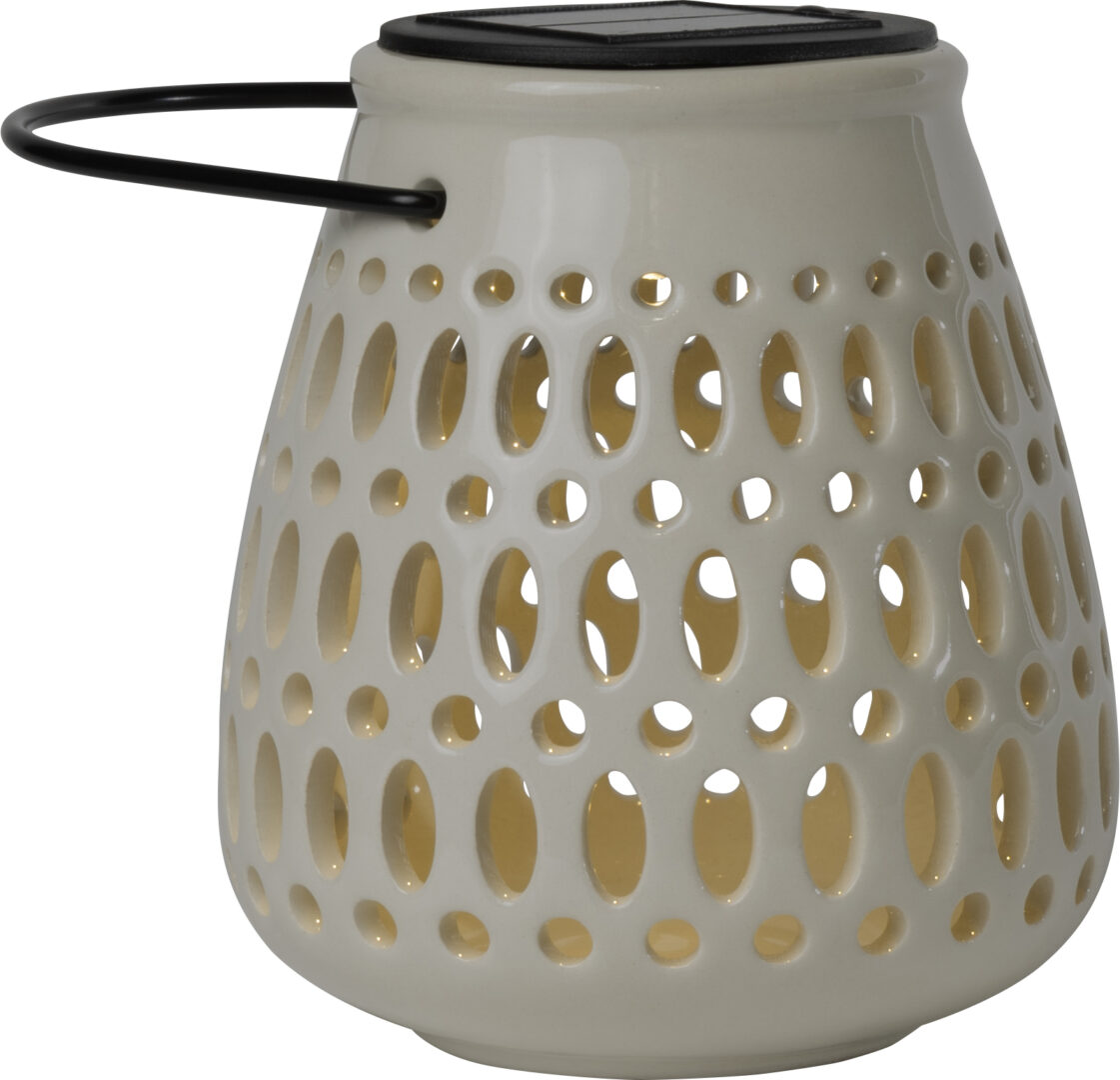 MOONRAYS SOLAR CERAMIC LIGHT WITH CUTOUTS