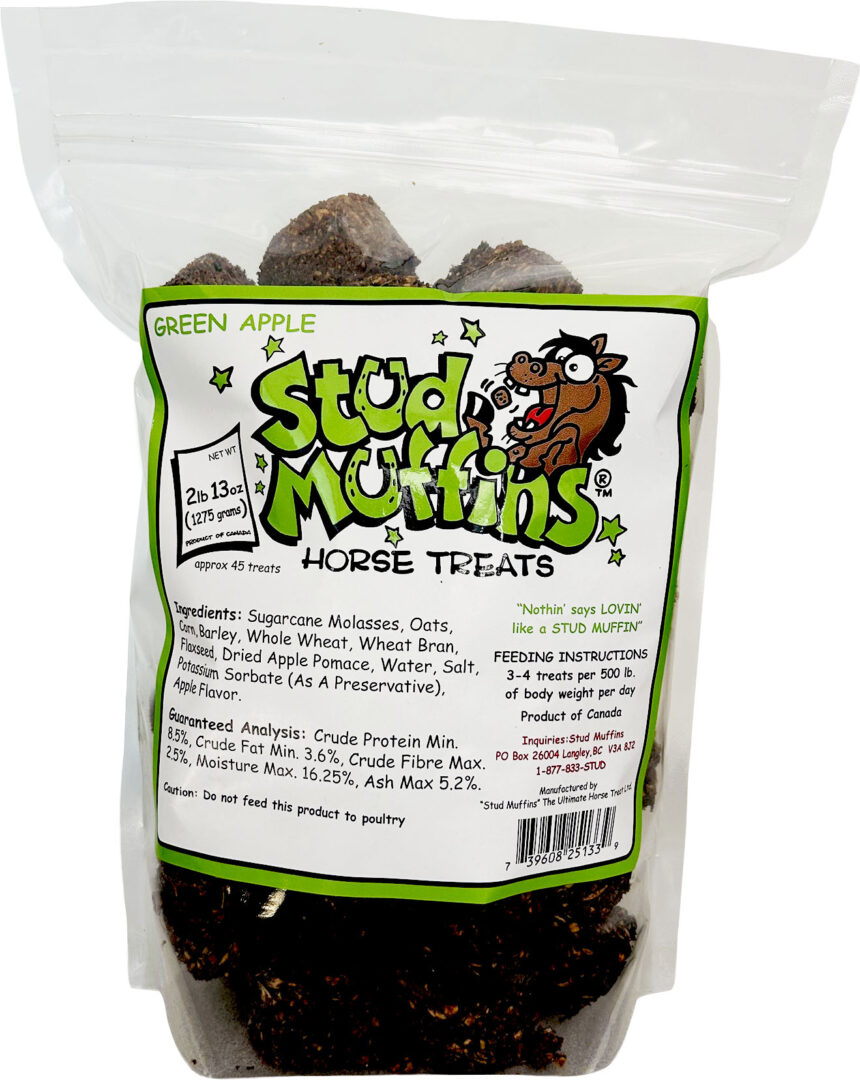 STUD MUFFINS HORSE TREAT BAG