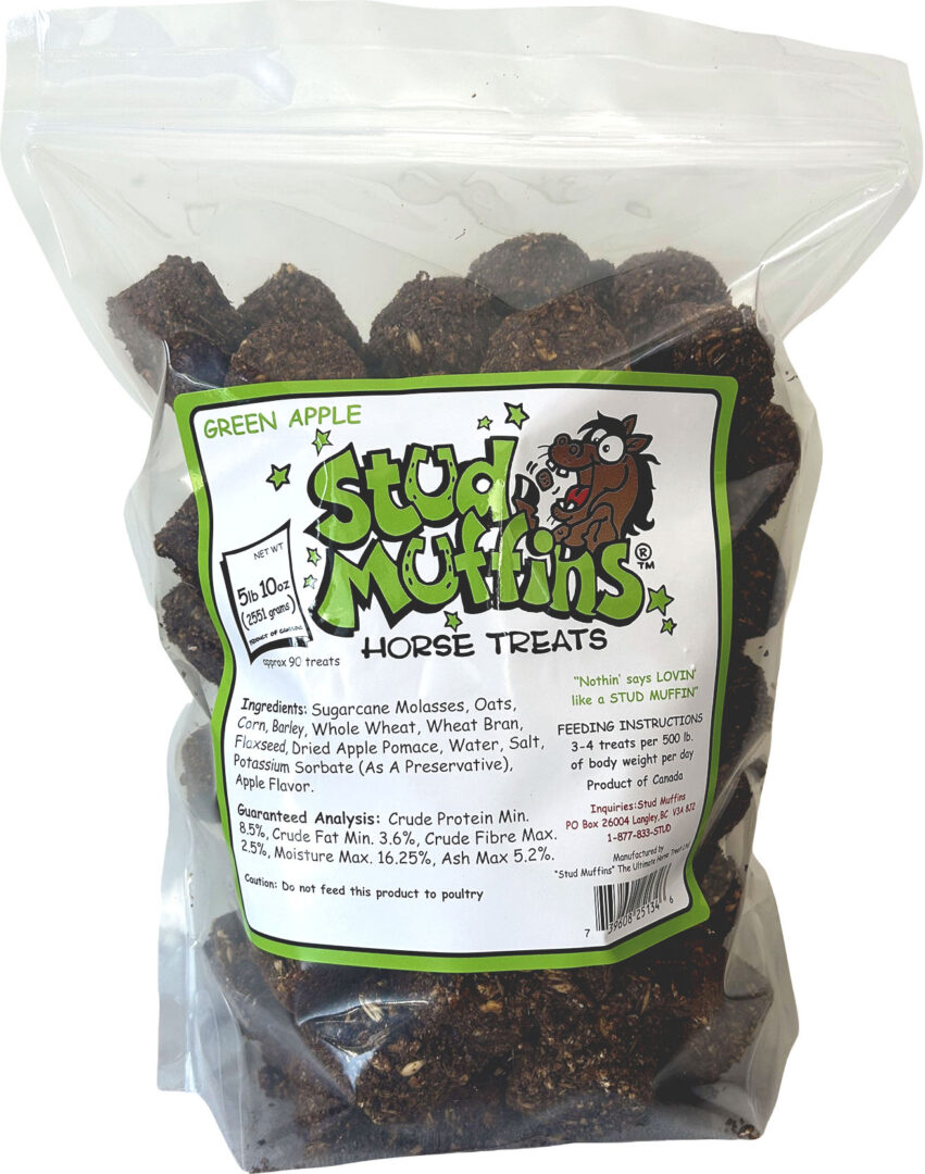 STUD MUFFINS HORSE TREAT BAG