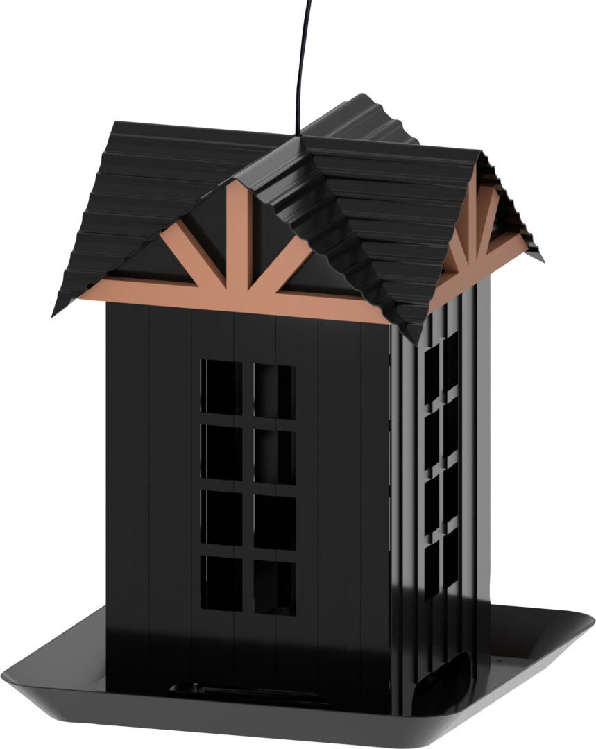 BARNDOMINUM SQUARE HOPPER SEED FEEDER