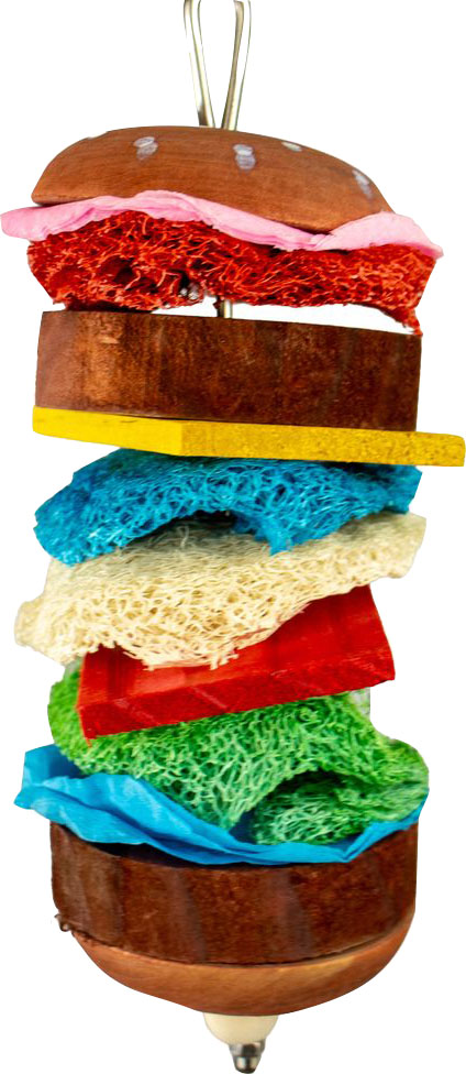 HAPPY BEAKS MUNCHY MCMELTZ BIRD TOY