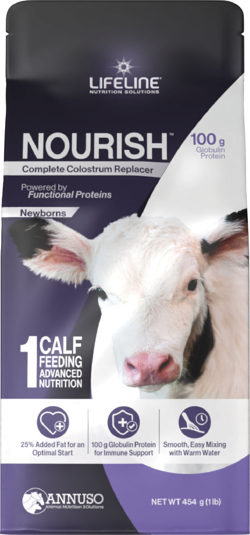 LIFELINE NOURISH COLOSTRUM REPLACER FOR CALVES