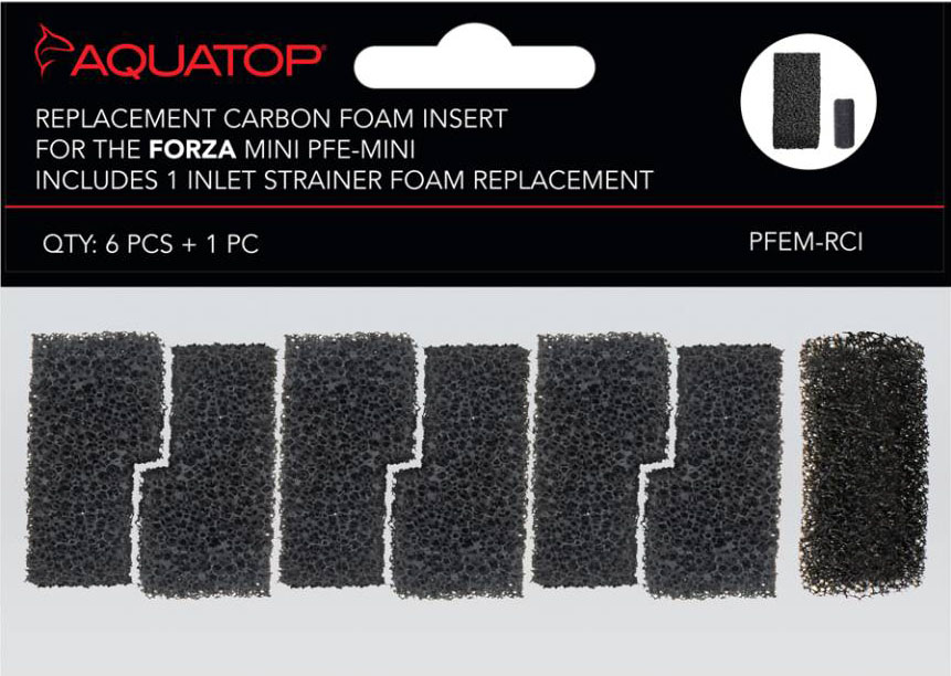 AQUATOP CARBON FOAM INSERTS FOR THE FORZA PFE MINI