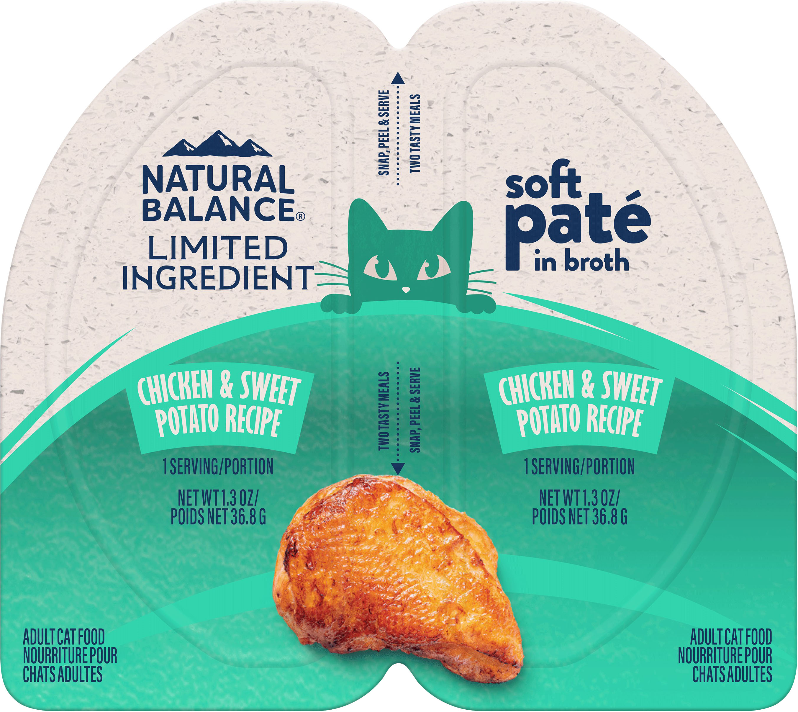 NB LIMITED INGREDIENT SPLIT CUP CAT FOOD