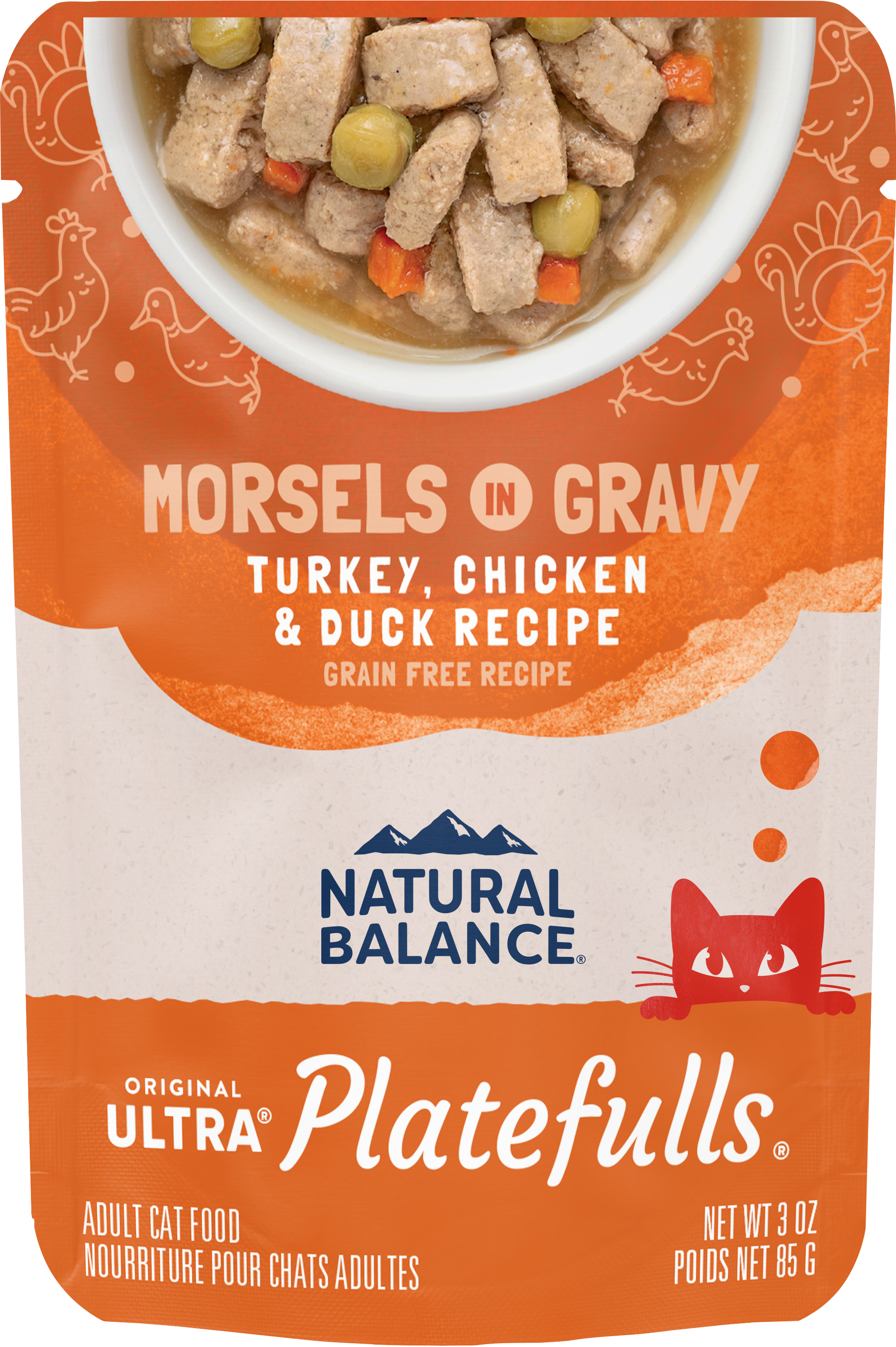 NB ORIGINAL ULTRA PLATEFULLS WET CAT FOOD