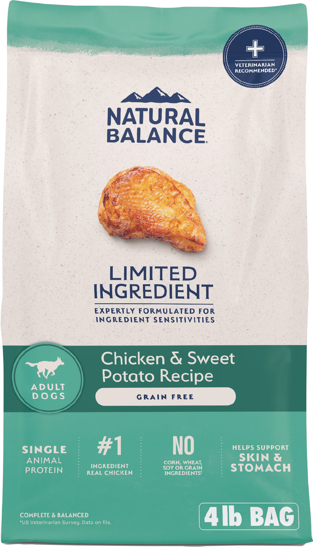 NB LIMITED INGREDIENT GRAIN FREE DOG FOOD