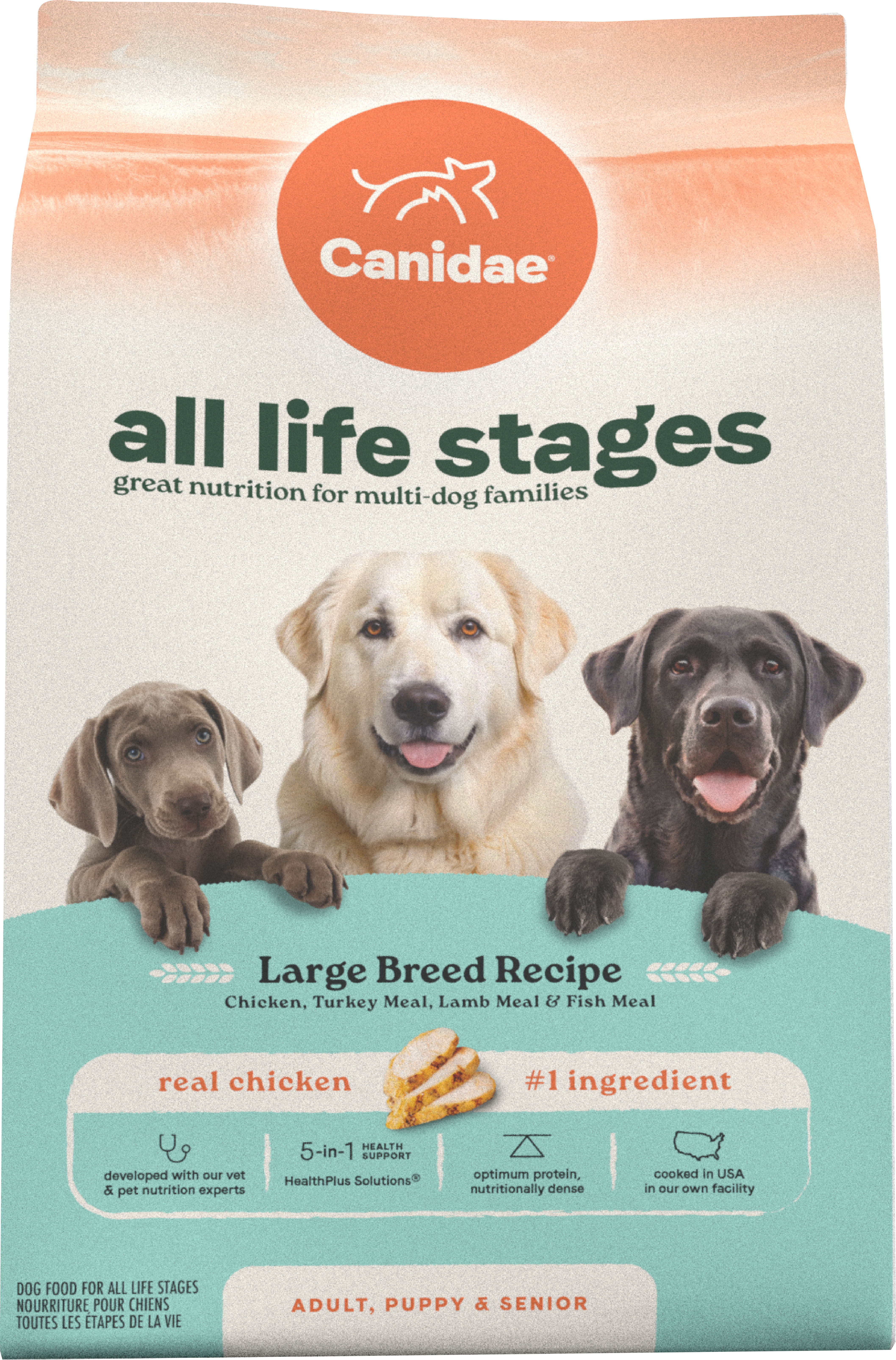 ALL LIFE STAGES LARGE BREED PREMIUM DOG FOOD